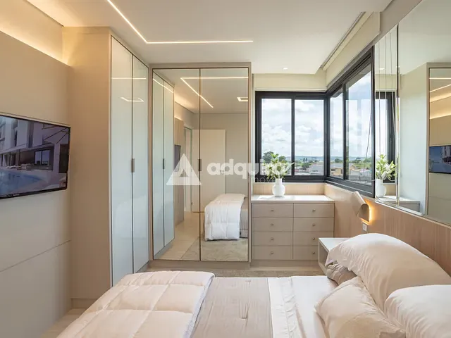 Apartamento com 91m² 3 quartos e 2 banheiros, à venda, no bairro Uvaranas em Ponta Grossa