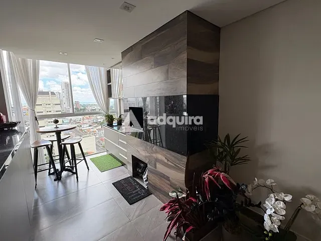 Apartamento com 202m² 3 quartos e 2 banheiros, à venda, no bairro Centro em Ponta Grossa