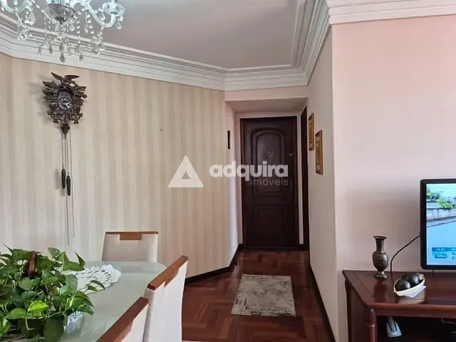 Apartamento com 132m² 3 quartos e 3 banheiros, à venda, no bairro Centro em Ponta Grossa