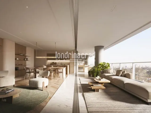 Apartamento 3 quartos e 4 banheiros, à venda, no bairro Centro em Londrina