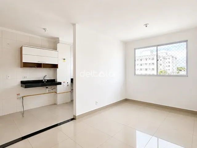 Apartamento com 48m² 2 quartos e 1 banheiro, à venda, no bairro Planalto em Belo Horizonte