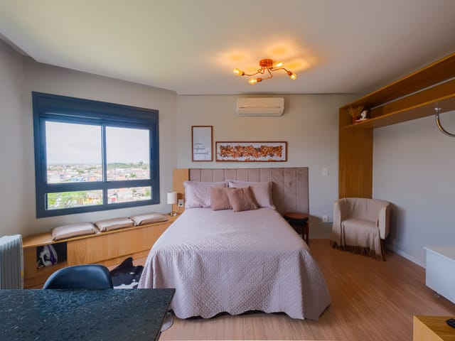Apartamento 1 quarto e 1 banheiro, à venda, no bairro São Gonçalo em Pelotas