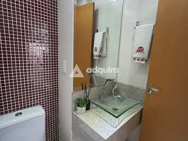Apartamento com 140m² 3 quartos e 3 banheiros, à venda, no bairro Estrela em Ponta Grossa