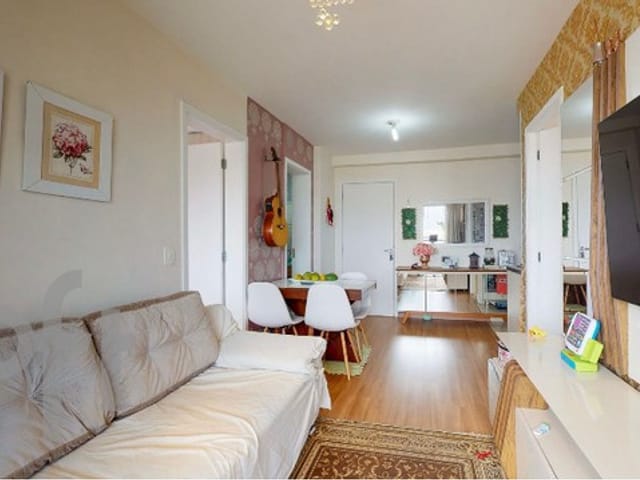 Apartamento com 50m² 2 quartos e 1 banheiro, à venda, no bairro Jardim Santa Terezinha (Zona Leste) em São Paulo