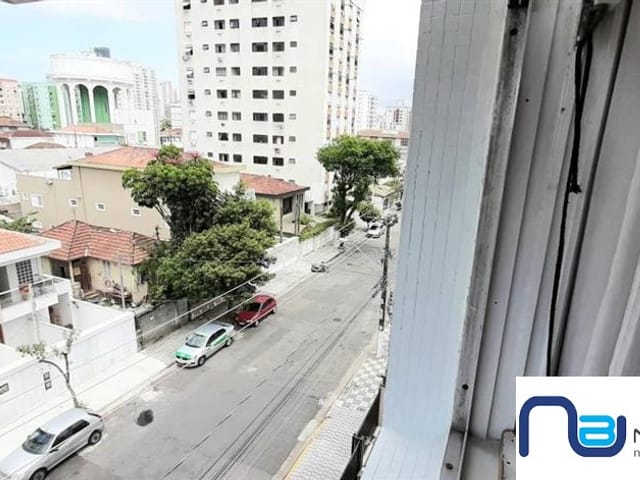 Apartamento com 118m² 3 quartos e 3 banheiros, à venda, no bairro Aparecida em Santos