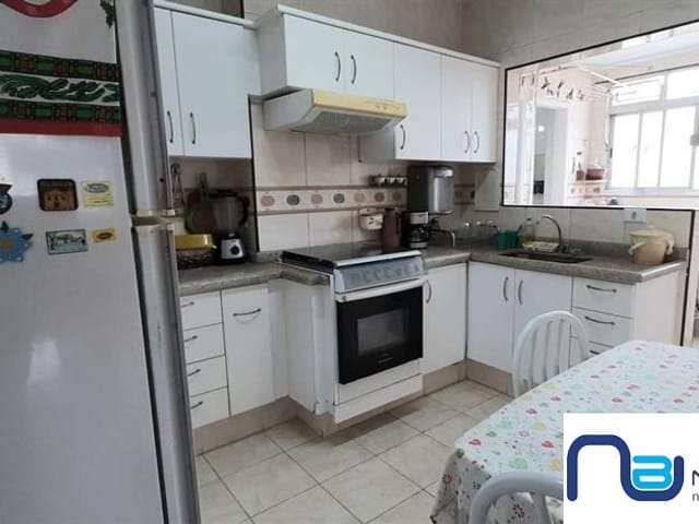 Apartamento com 118m² 3 quartos e 3 banheiros, à venda, no bairro Aparecida em Santos