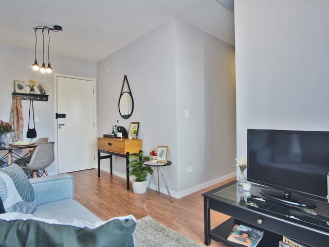 Foto do Apartamento - Apartamento à venda, 2 quartos, 1 banheiro, 1 vaga, 51m², Condomínio Conviva | Collina Imóveis