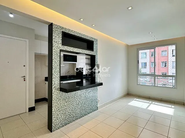 Apartamento com 65m² 3 quartos e 1 banheiro, para alugar, no bairro Cenáculo em Belo Horizonte