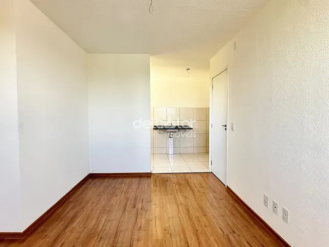 Apartamento com 48m² 2 quartos e 1 banheiro, para alugar, no bairro Serra Dourada em Vespasiano