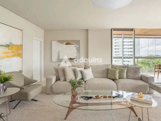 Apartamento 3 quartos e 5 banheiros, à venda, no bairro Estrela em Ponta Grossa