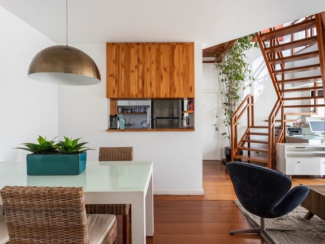 Foto do Apartamento - Cobertura duplex muito charmosa à venda, Pinheiros, São Paulo, SP num quadrilátero repleto de restaurantes, farmácias, supermercados... | Vieira Imóveis