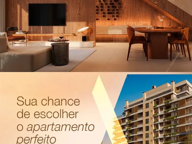 Apartamento 3 quartos e 4 banheiros, à venda, no bairro Mercês em Curitiba