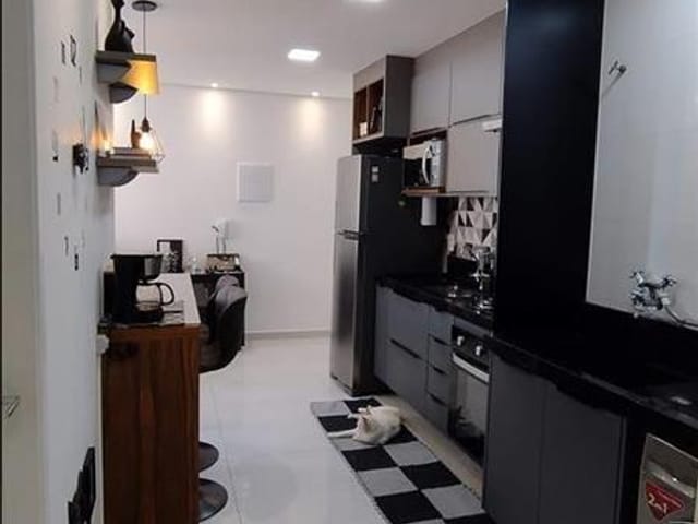 Apartamento com 40m² 2 quartos e 1 banheiro, à venda, no bairro Sítio da Figueira em São Paulo