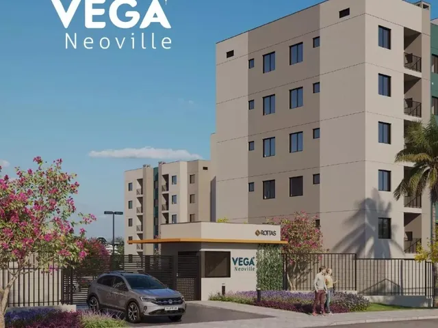 Apartamento 2 quartos e 1 banheiro, à venda, no bairro Cidade Industrial em Curitiba
