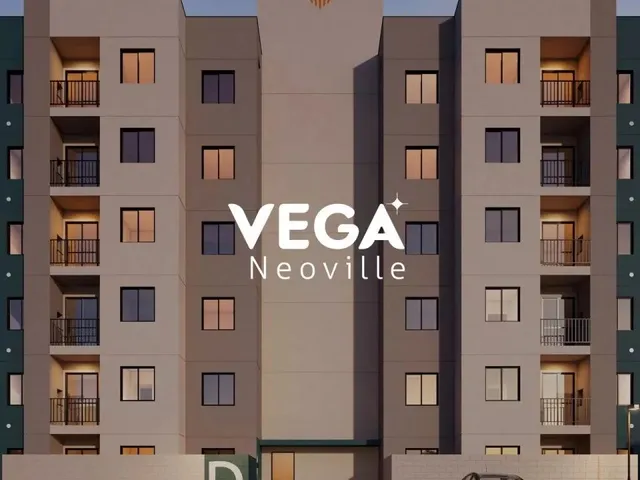 Apartamento 2 quartos e 1 banheiro, à venda, no bairro Cidade Industrial em Curitiba