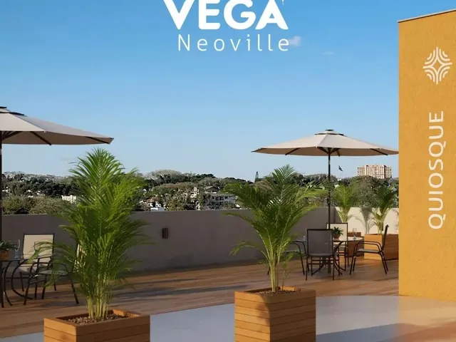 Apartamento 2 quartos e 1 banheiro, à venda, no bairro Cidade Industrial em Curitiba
