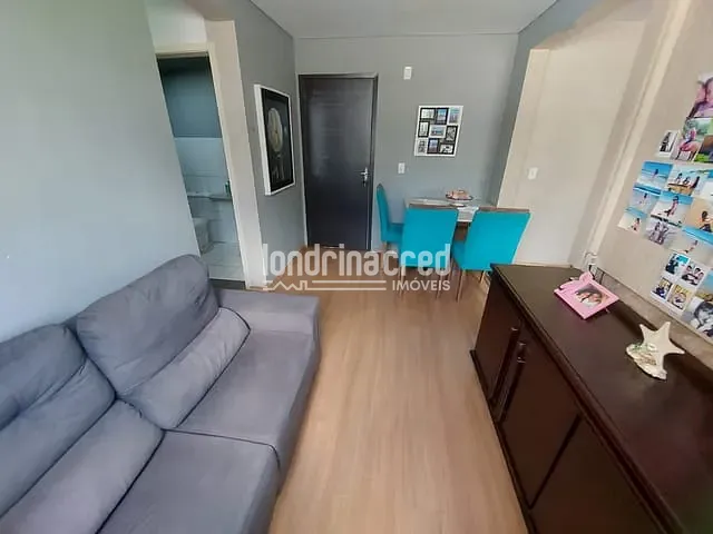 Apartamento 2 quartos e 1 banheiro, à venda, no bairro Jardim Nações Unidas em Londrina