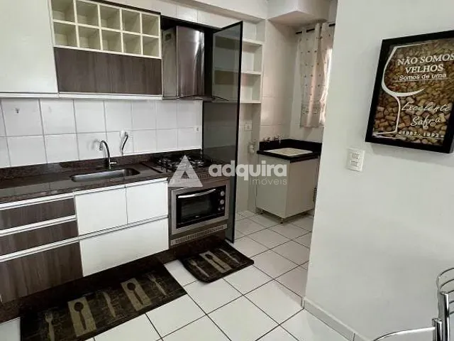 Apartamento com 62m² 2 quartos e 1 banheiro, à venda, no bairro Uvaranas em Ponta Grossa