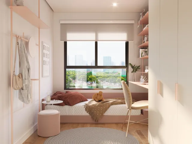 Apartamento 3 quartos e 1 banheiro, à venda, no bairro Ecoville em Curitiba
