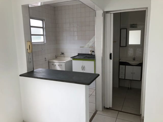 Apartamento com 41m² 1 quarto e 1 banheiro, à venda, no bairro Parque Prainha em São Vicente