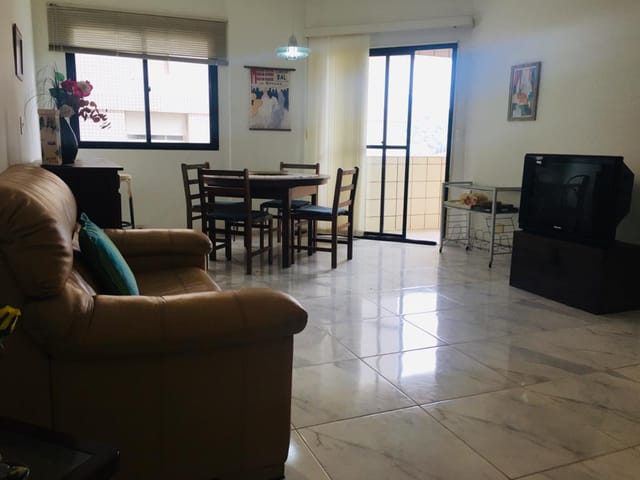 Apartamento com 104m² 3 quartos e 3 banheiros, à venda, no bairro Itararé em São Vicente