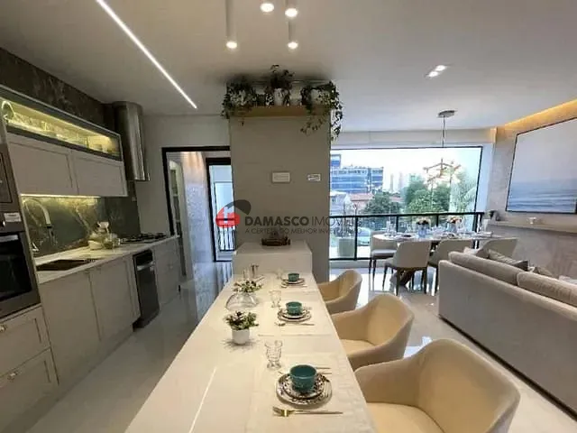 Apartamento 3 quartos e 3 banheiros, à venda, no bairro Vila Assunção em Santo André