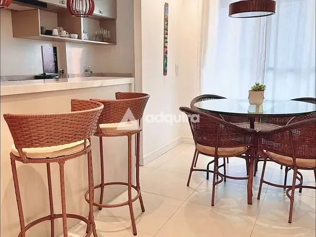 Apartamento com 63m² 1 quarto e 1 banheiro, à venda, no bairro Uvaranas em Ponta Grossa