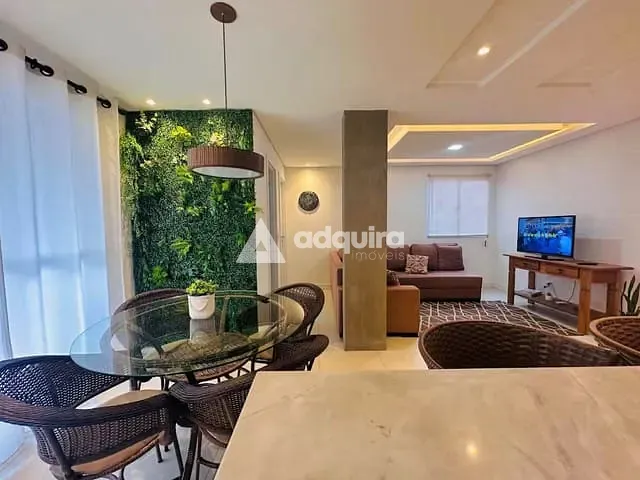 Apartamento com 63m² 1 quarto e 1 banheiro, à venda, no bairro Uvaranas em Ponta Grossa