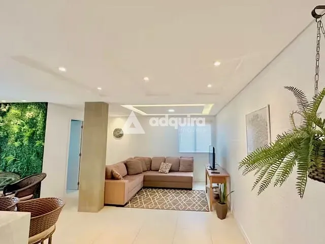 Apartamento com 63m² 1 quarto e 1 banheiro, à venda, no bairro Uvaranas em Ponta Grossa