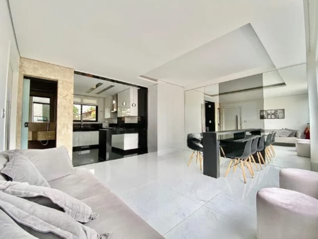 Foto do Apartamento - Apartamento mobiliado para locação com 3 quartos (1 suíte) e duas vagas, Liberdade, Belo Horizonte, MG | Deltalar Imóveis