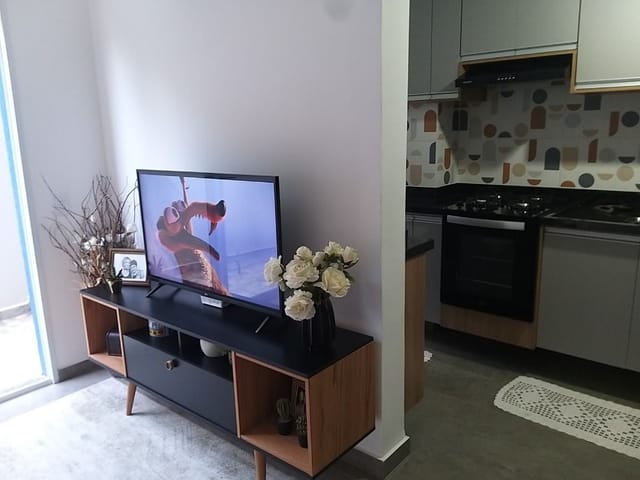 Apartamento com 62m² 2 quartos e 1 banheiro, à venda, no bairro Jardim Barro Branco em Cotia
