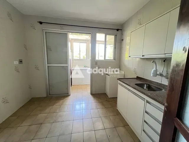 Apartamento 3 quartos e 2 banheiros, para alugar, no bairro Estrela em Ponta Grossa