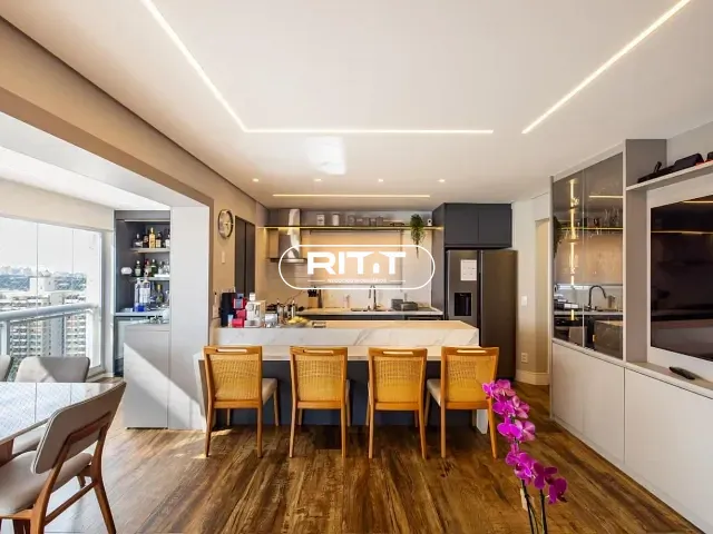Apartamento com 119m² 3 quartos e 4 banheiros, à venda, no bairro Taquaral em Campinas