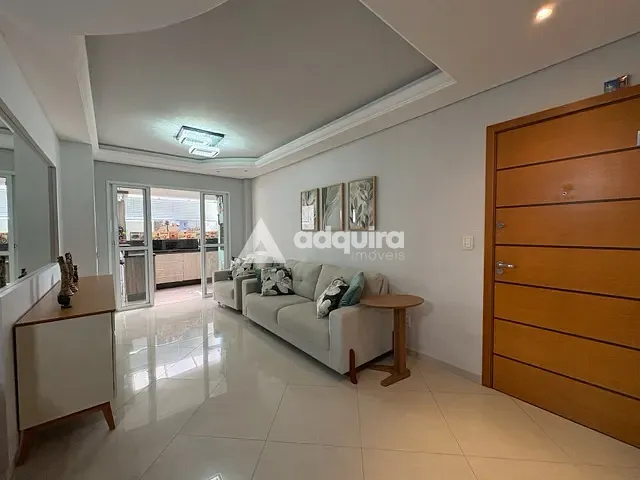Apartamento 3 quartos e 2 banheiros, à venda, no bairro Estrela em Ponta Grossa
