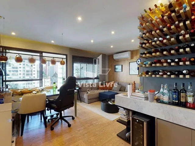 Apartamento com 73m² 1 quarto e 1 banheiro, à venda, no bairro Cerqueira César em São Paulo