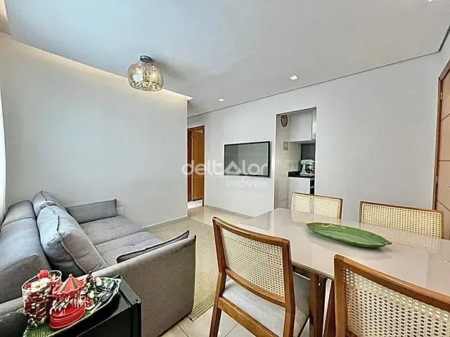 Apartamento 3 quartos e 2 banheiros, à venda, no bairro Planalto em Belo Horizonte
