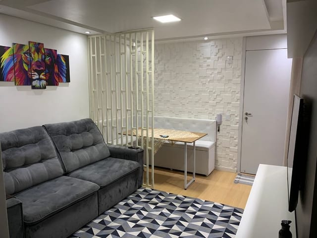 Apartamento com 42m² 2 quartos e 1 banheiro, à venda, no bairro Recanto Vista Alegre em Cotia