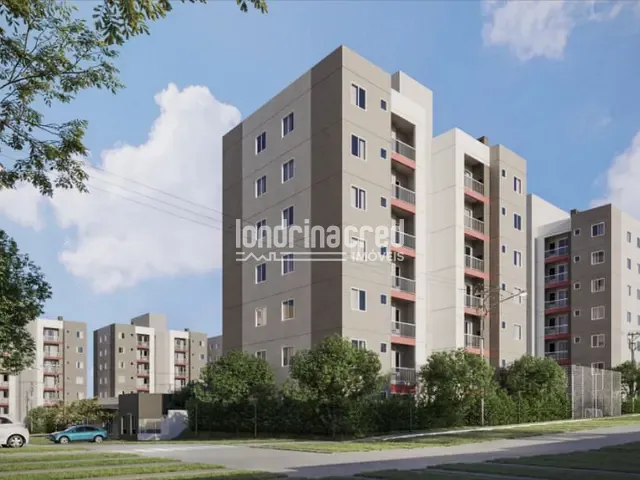 Apartamento 2 quartos e 1 banheiro, à venda, no bairro Perobinha em Londrina