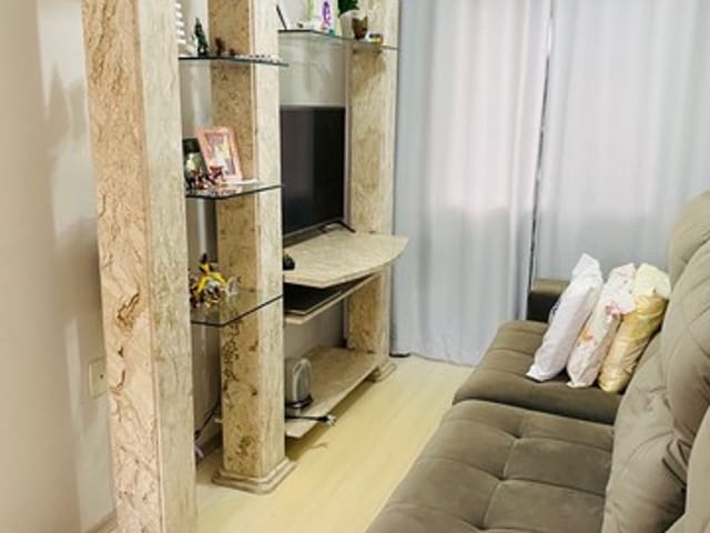 Apartamento com 56m² 2 quartos e 1 banheiro, à venda, no bairro Conjunto Residencial José Bonifácio em São Paulo