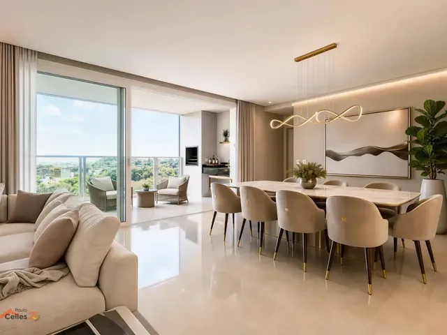 Apartamento 3 quartos e 4 banheiros, à venda, no bairro Ecoville em Curitiba