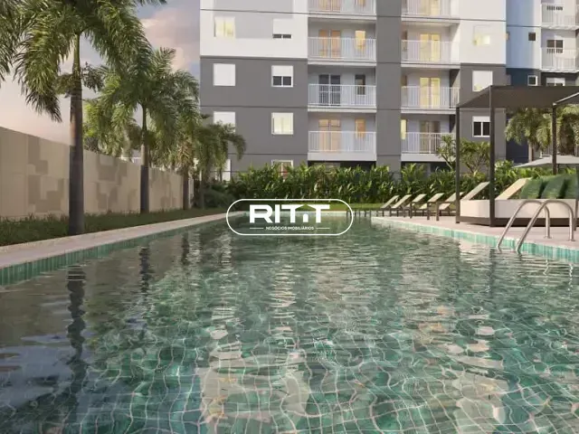 Apartamento com 60m² 2 quartos e 2 banheiros, à venda, no bairro Loteamento Residencial Vila Bella Dom Pedro em Campinas