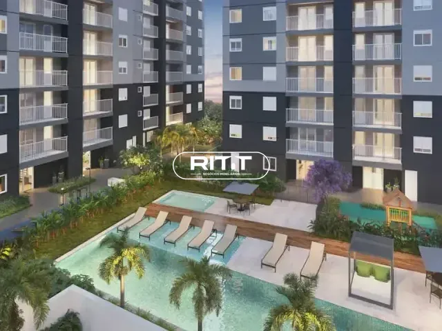 Apartamento com 60m² 2 quartos e 2 banheiros, à venda, no bairro Loteamento Residencial Vila Bella Dom Pedro em Campinas