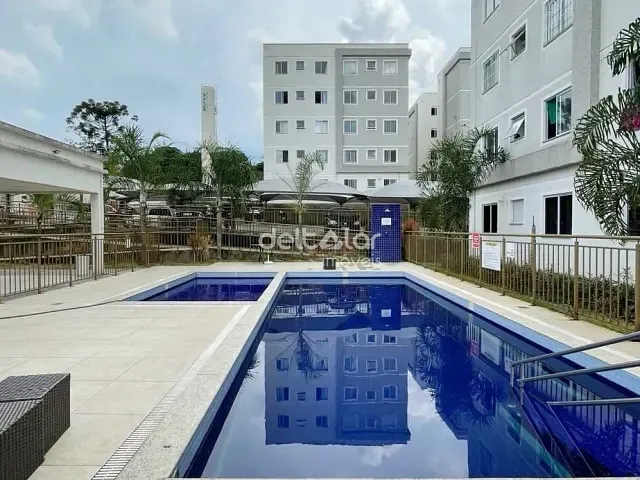 Apartamento com 45m² 2 quartos e 1 banheiro, à venda, no bairro Chácaras DelRey (São Benedito) em Santa Luzia