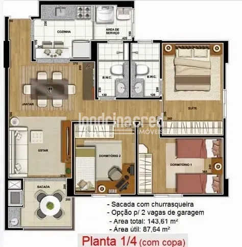 Apartamento, 3 quartos, 88 m² - Foto 15