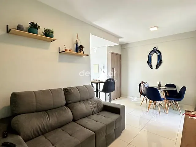 Apartamento com 70m² 3 quartos e 2 banheiros, para alugar, no bairro Itapoã em Belo Horizonte