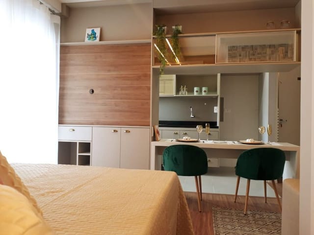 Foto do Apartamento - Apartamento com 1 dormitório para alugar, 35 m² por R$ 2.700,00/mês - Jardim Aquarius - São José dos Campos/SP | INDEPENDENCE NEGOCIOS IMOBILIARIOS LTDA