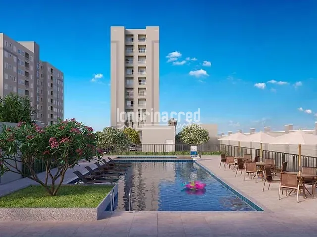 Apartamento com 76m² 2 quartos e 1 banheiro, à venda, no bairro Jardim Morumbi em Londrina