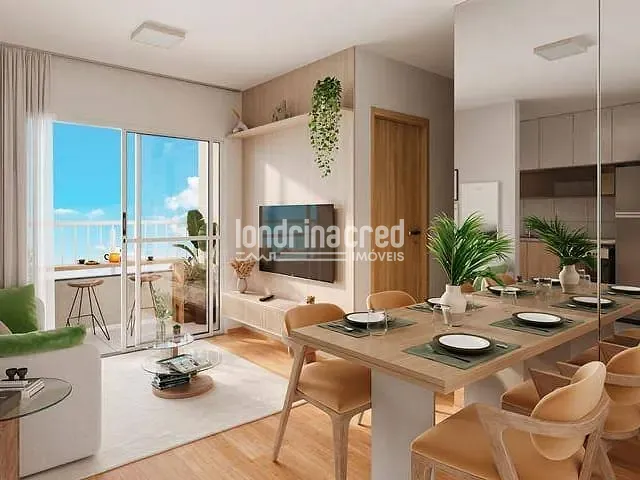Apartamento com 76m² 2 quartos e 1 banheiro, à venda, no bairro Jardim Morumbi em Londrina