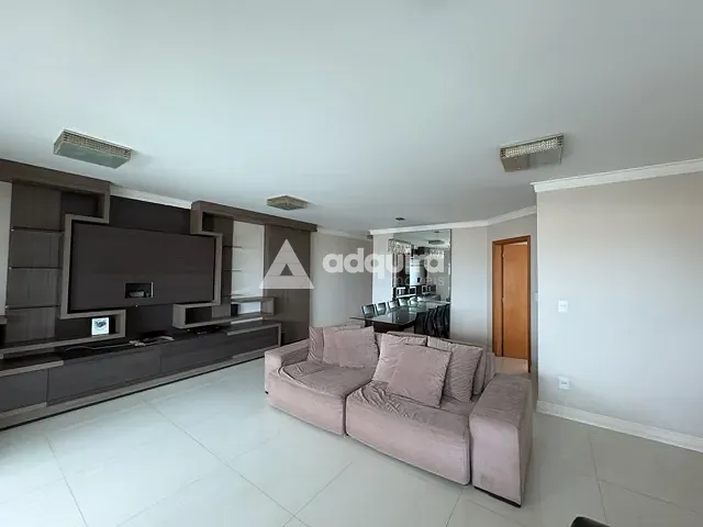 Apartamento com 170m² 3 quartos e 3 banheiros, à venda, no bairro Centro em Ponta Grossa