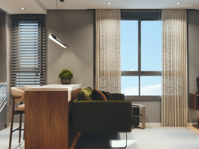 Apartamento com 55m² 1 quarto e 1 banheiro, à venda, no bairro São Gonçalo em Pelotas